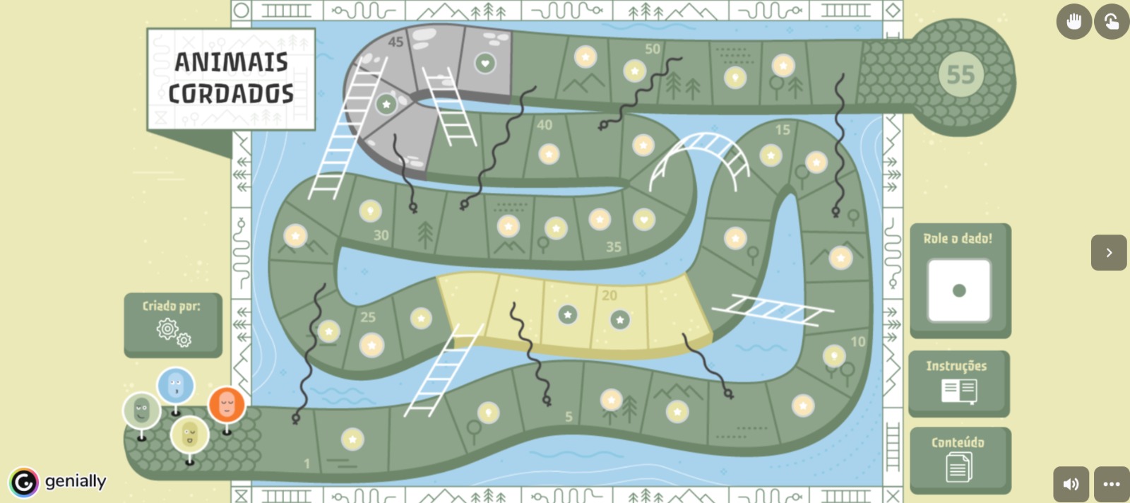 ANIMAIS CORDADOS ESCADAS E SERPENTES