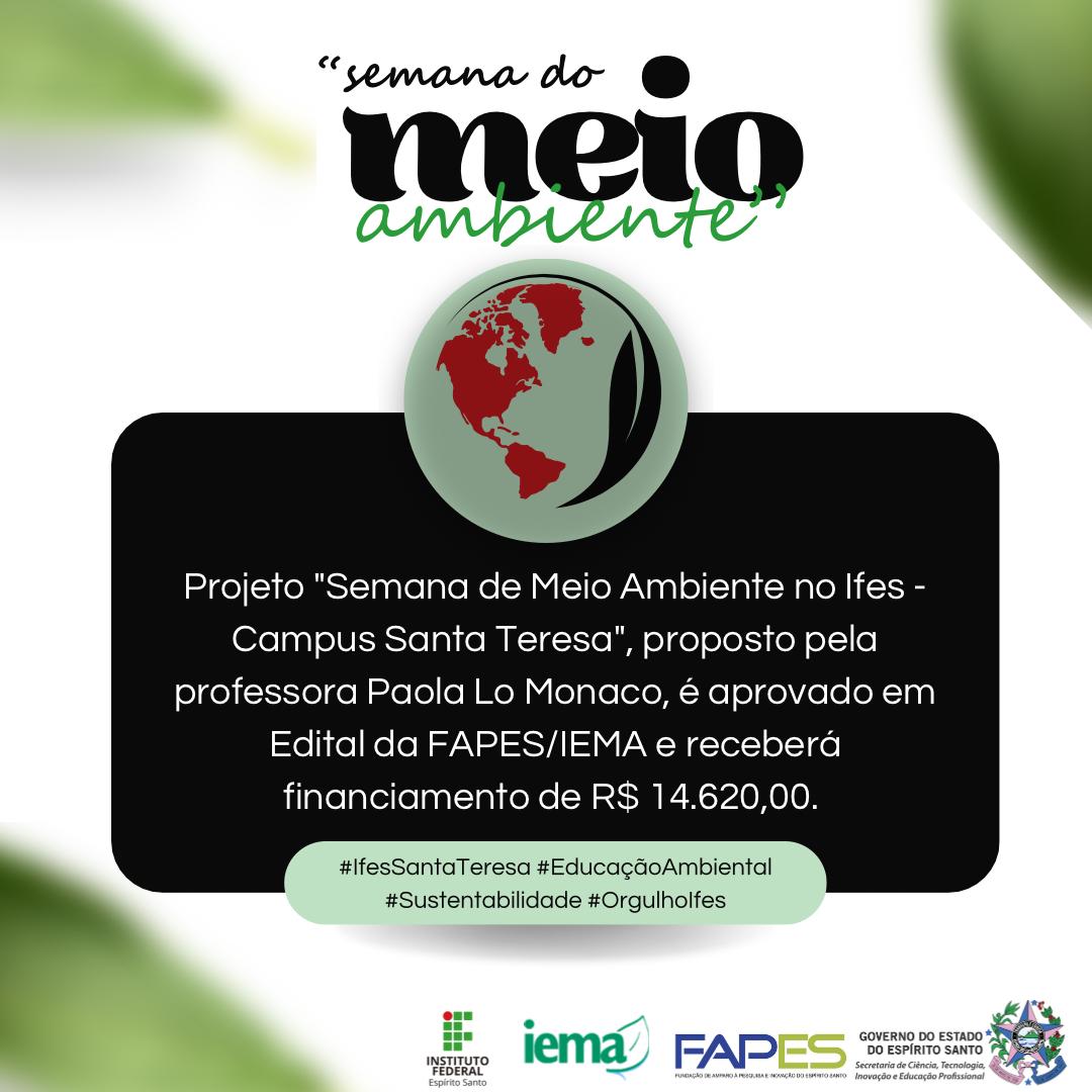 imagem projeto semana do meio ambiente